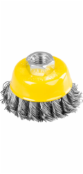 Kartáč Strend Pro TCB-500 65 mm, hrncový, copánkový, M14x2, drát 0,5 mm