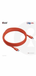 Club3D Kabel USB2 Type-C Bi-Directional USB-IF Certifikovaný 480Mb, PD 240W(48V/5A) EPR M/M 3m