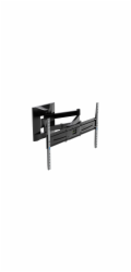 TV držák Meliconi, 480995, Slimstyle Plus 600 SDR, s dvojitým ramenem, pro TV 50"-82", nosnost 40 kg, 10 let záruka, Made in Italy