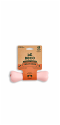 Beco Treat Bone Hračka pro psy růžová 17,5cm