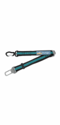 Kurgo® Direct to Seat Belt Swivel Tether Bezpečnostní autopás pro psy s upínacím mechanismem modrý
