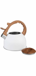 Konvice MagicHome, pískací, bílá, 2500 ml