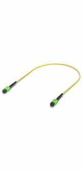 UBNT UACC-OFC-SA-MPMP-0.5M - optický patch cord MPO-12 Type B APC, Single-mode SMG657A2, 0,5m