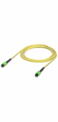 UBNT UACC-OFC-SA-MPMP-3M - optický patch cord MPO-12 Type B APC, Single-mode SMG657A2, 3m