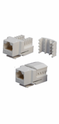 DATACOM Keystone UTP RJ45 Cat5E Dual MINI bílý