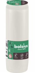 Náplň Bolsius, 110 h, 342 g, 57x177 mm, do kahance, bílá, olej