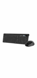 GENIUS SlimStar 8230/ Bezdrátový set Bluetooth + 2,4GHz/ připojení až 3 zařízení/ Copilot/ USB/ černá/ CZ+SK layout