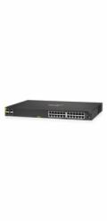 HPE Aruba Networking CX 6000 24p 10M/100M/1G Class4 PoE 4p SFP 1G 370W Switch R8N87B