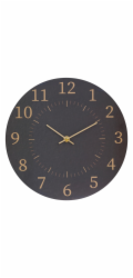 Hodiny Atmosphera Wood, D28 cm