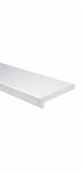 PVC parapet, 100 x 25 cm