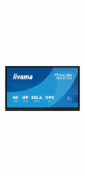 iiyama ProLite - 55" Trída úhloprícky (54.6" zobrazitelný) displej LCD s LED podsvícením - interaktivní digital signage - s dotyková obrazovka (multi touch) / volitelná funkce PC slotu - 4K UHD (2160p