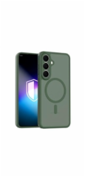 3mk ochranný kryt Misty MagCase Green pro Samsung Galaxy S26 FE