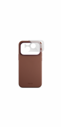 Epico Leather Mag+ Case iPhone 17 Pro/18 Pro hnědá