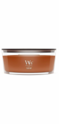 WoodWick Saffron Smoke vosková svíčka Elipsa Šafrán Hnědá 1 kusů