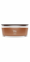 Vonná svíčka, elipsa WOODWICK Radiant Amber 275 g, 1 kus