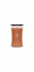 WoodWick Pumpkin Praline vosková svíčka Válec Dýně Hnědá 1 kusů