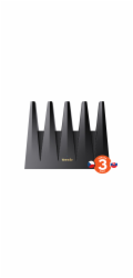 Tenda BE12 Pro BE7200 WiFi 7 Mesh Router, 2x 2.5G WAN/LAN, 3x 1G WAN/LAN, 7141 Mb/s, NFC, VPN