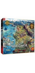 Puzzle Good Loot Gaming - The Witcher (Zaklínač): Mapa severních království 1000 kusů