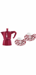 Sada kávovaru Moka Express 3TZ + 2 šálky BIALETTI Candyland 130 ml (5460)