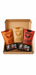 INDIANA Barazzo Vepřové Jerky Dárkový set sušeného masa 411g