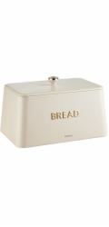 KingHoff ELEGANTNÍ OCELOVÁ KRABIČKA NA CHLÉB KH-1950 CREAM