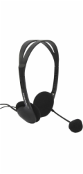 Esperanza EH102 sluchátka / náhlavní souprava Sluchátka s mikrofonem Kabel Přes hlavu Hovory/hudba Černá