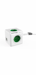 POWERCUBE Extended USB Green 1,5m