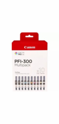Canon cartridge PFI-300 MBK/PBK/C/M/Y/PC/PM/R/GY/CO Multi Pack / 600 str.