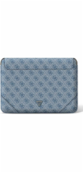 Guess Sleeve GUCS16P4TB blue Guess pouzdro 16" modré logo 4G Uptown Triangle Nové