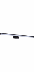 Kanlux nástěnné svítidlo LED nástěnné svítidlo 12W ASTEN IP44 12W-NW-B černá 850lm 4000K nástěnné svítidlo 26684