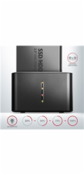 AXAGON ADSA-D25, USB 3.2 Gen 1 - 2x SATA 6G 2.5" SSD/HDD CLONE MINI dokovací stanice