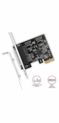 AXAGON PCEA-P1N, PCIe řadič - 1x paralelní port (LPT), vč. LP