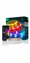 Smart LED pásek 24V 30LED/m IP44 12W RGB NOUS F6 5m Bluetooth Tuya