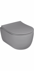 Kompaktní sada WC Vilarte Hanging Bowl Grey Mel Z/D 147-006-lm