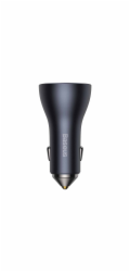 Baseus CGJP010013 Nabíječka do Auta Triple Quick Charger USB/USB-C/USB-C 65W Dark Grey