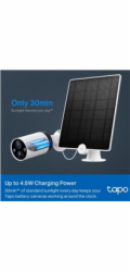 TP-Link Tapo A200 Solární panel pro bateriové kamery, 4.5W