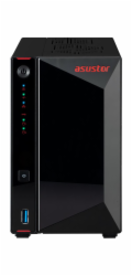 Asustor Nimbustor 2 Gen2 AS5402T 2 Bay NAS, Quad-Core 2.0GHz CPU, Dual 2.5GbE Ports, 4GB DDR4, 4x M.2 SSD Slots