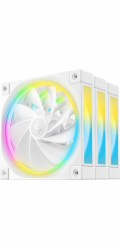 DeepCool FL12R WH-3 IN 1 Počítačová skříň Ventilátor 12 cm Bílá 3 kusů
