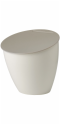 Rosti Mepal Odpadkový koš CALYPSO 2200 ML NORDIC WHITE 108550032500