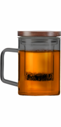 NoName SKLENICE S NÁLEVNÍKEM SOHO 350 ML GRAFIT 29361