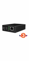 Tenda TFC300A Gigabit Media Converter WDM, SM, Tx 1550nm, Rx 1310nm, 1x SC (UPC), 1x GLAN, 3 km