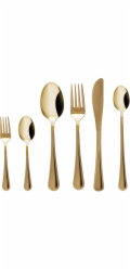 Amefa 24dílná sada příborů pro 4 osoby LUCE GOLD 0572
