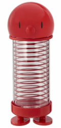 Hoptimist Láhev na vodu 400 ml červená 38306