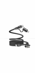 MEGATECH Kábel USB-C,A/USB-C,Li, 240W, 1.5m, či