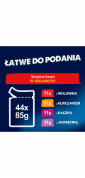 PURINA Felix Fantastic in jelly Box - mokré krmivo pro kočky - 44x85g