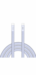 Verbatim kabel Sync &amp; Charge SoftTouch USB-C to USB-C 100W, 120cm, fialový