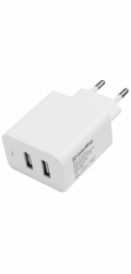 COLORWAY 2x USB síťová nabíječka/ 100V-240V