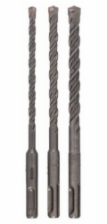 Sada vrtáků Bosch SDS plus 5, 3 kusy, 6, 8, 10 mm