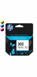 HP 302 Tri-colour, F6U65AE