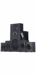 GENIUS repro dřevěné SW-HF 5.1 4500 v2, Home Theater, 125W RMS, DO